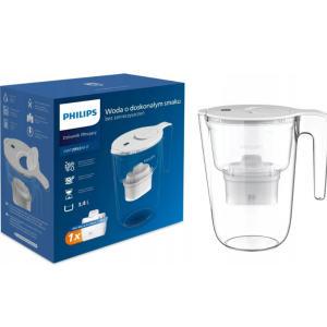 PHILIPS VÍZSZŰRŐ KANCSÓ 3.4L, FEHÉR AWP2953WHT/10