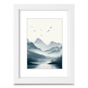 MŰANYAG KERET "CHILL" 21x30, FEHÉR